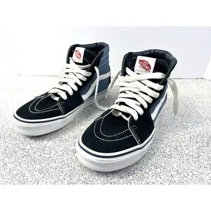 VANS Sk8-HI Navy Classic High Top Sneakers Shoes Men's Size 6.5/Women's Size 8